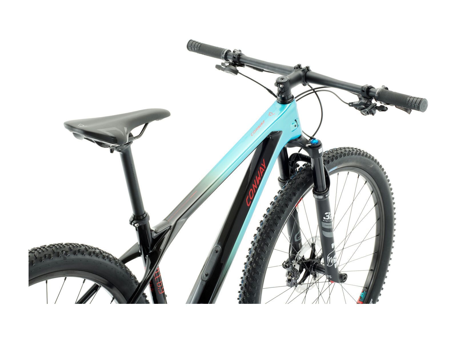 Conway RLC 6.9, turquoise fade / red - Bild 3