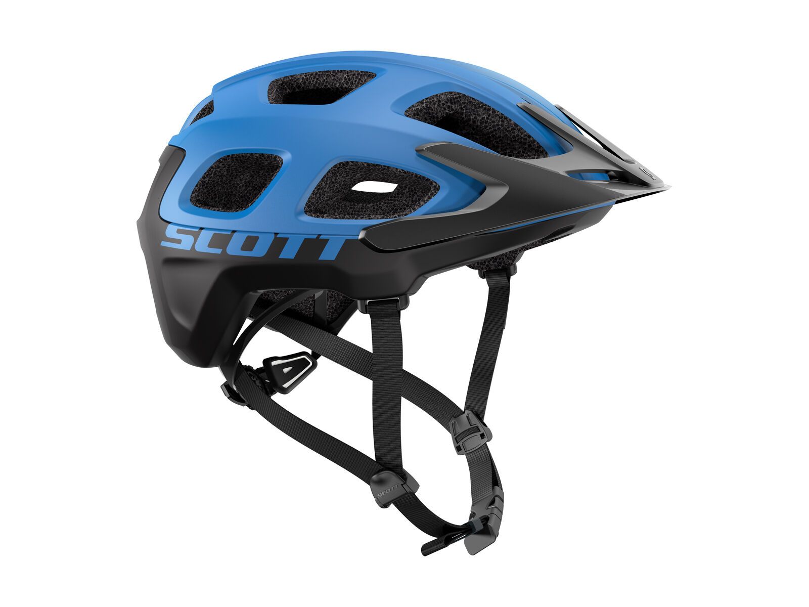 Scott Vivo Helmet, blue black - Bild 1