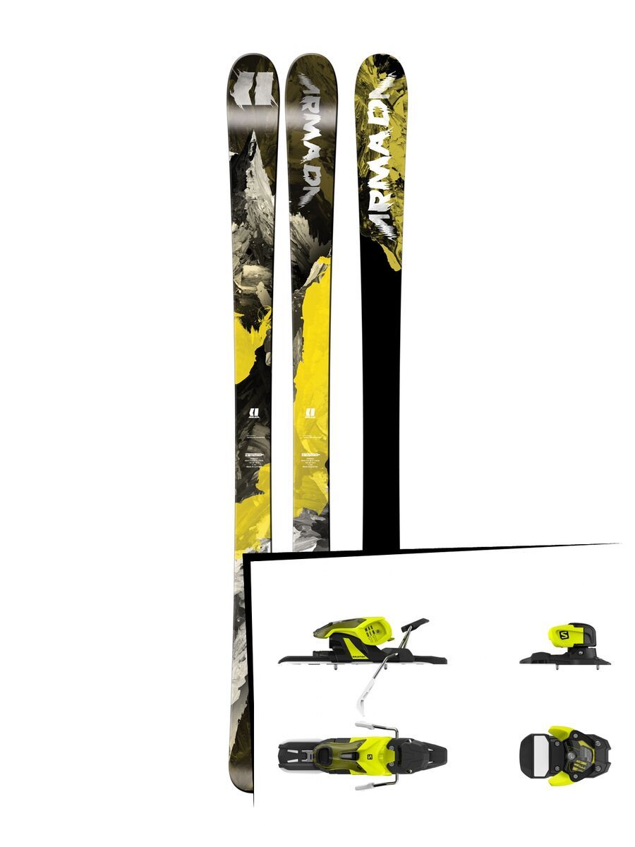 Set: Armada Invictus 89 TI 2017 + Salomon Warden 11 (1706223) - Bild 1
