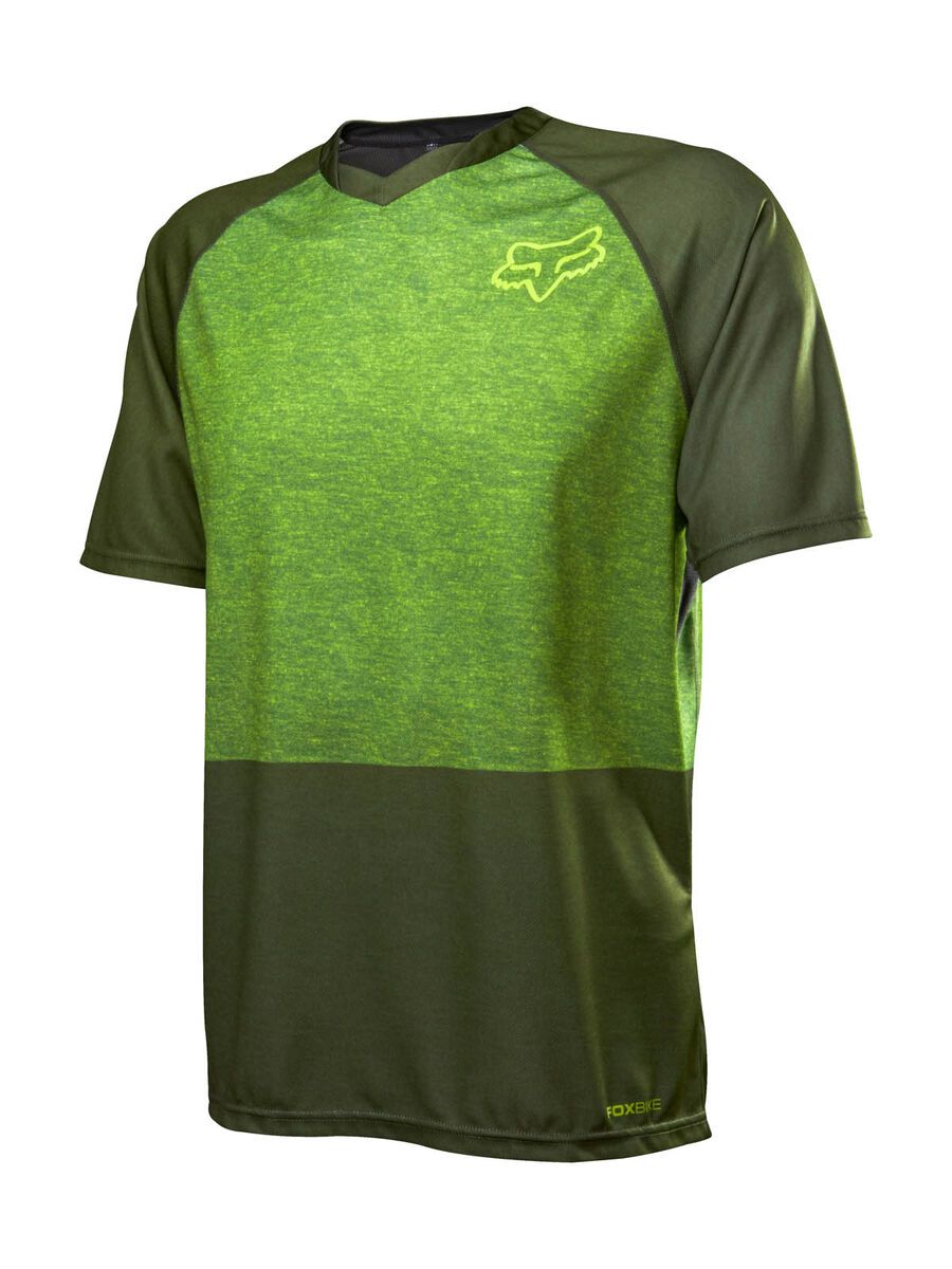 Fox Indicator S/S Jersey, heather green - Bild 1