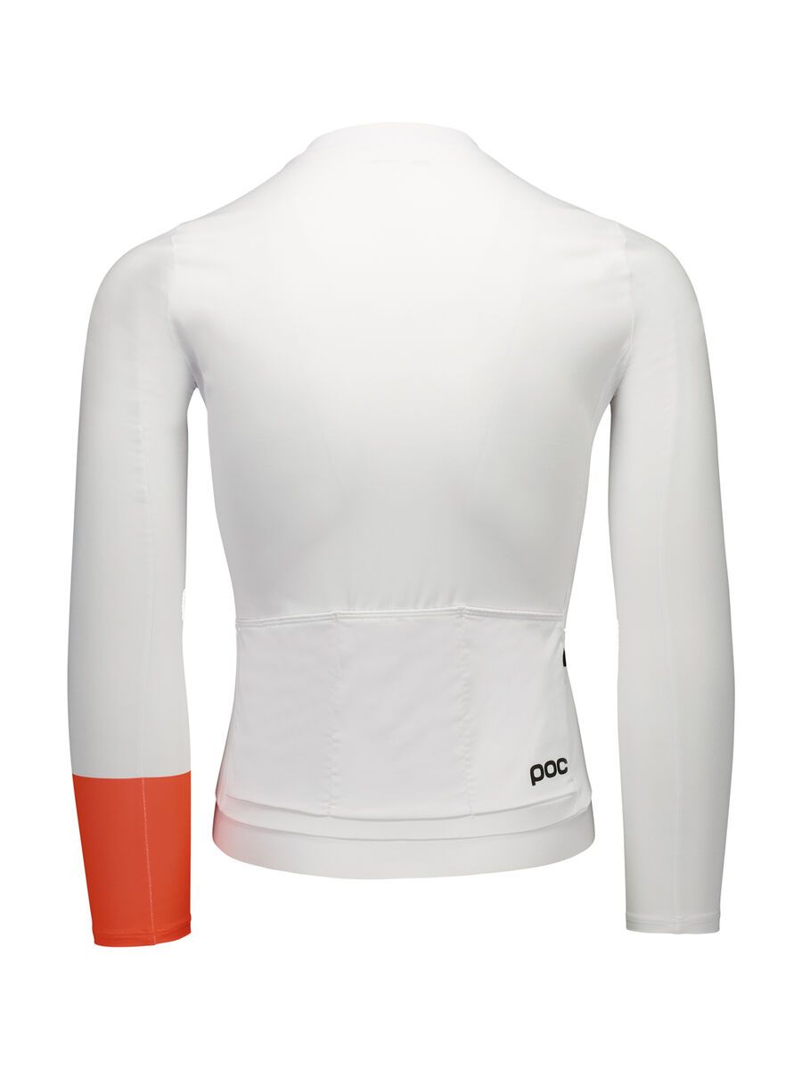 POC M's Cadence Long Sleeve Jersey, hydrogen white - Bild 2