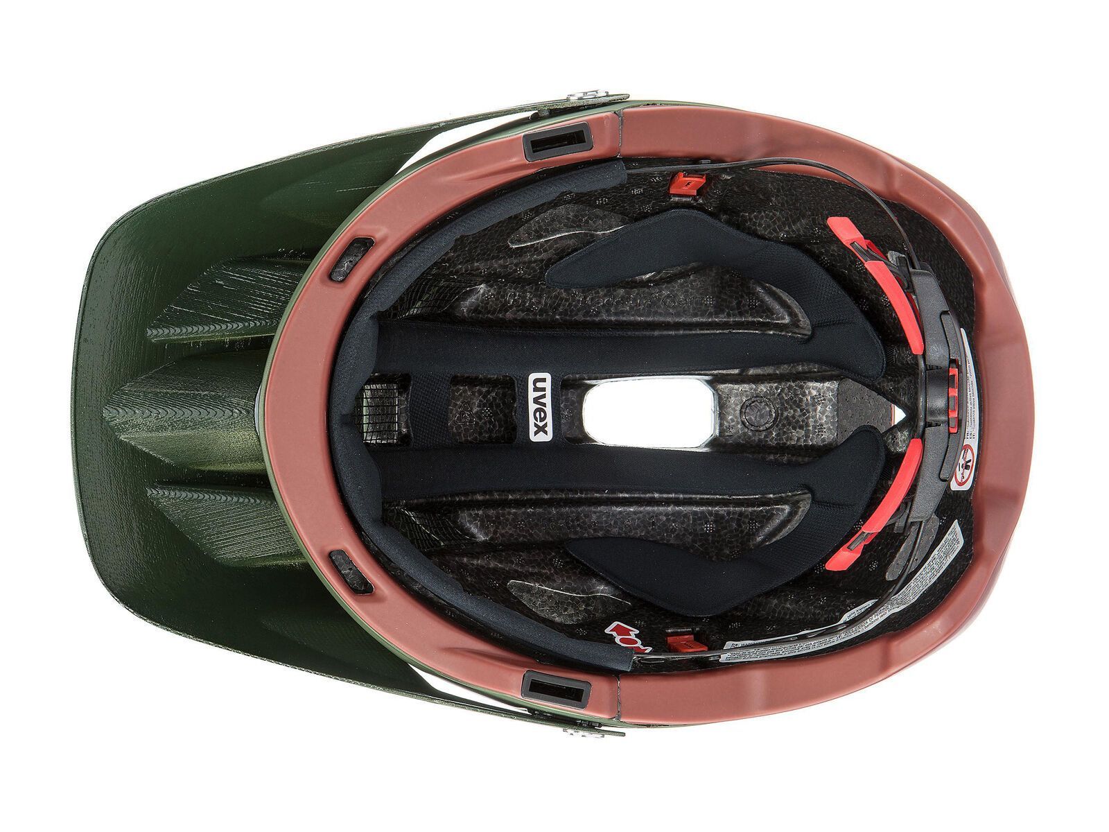 uvex quatro integrale, green-red mat - Bild 5