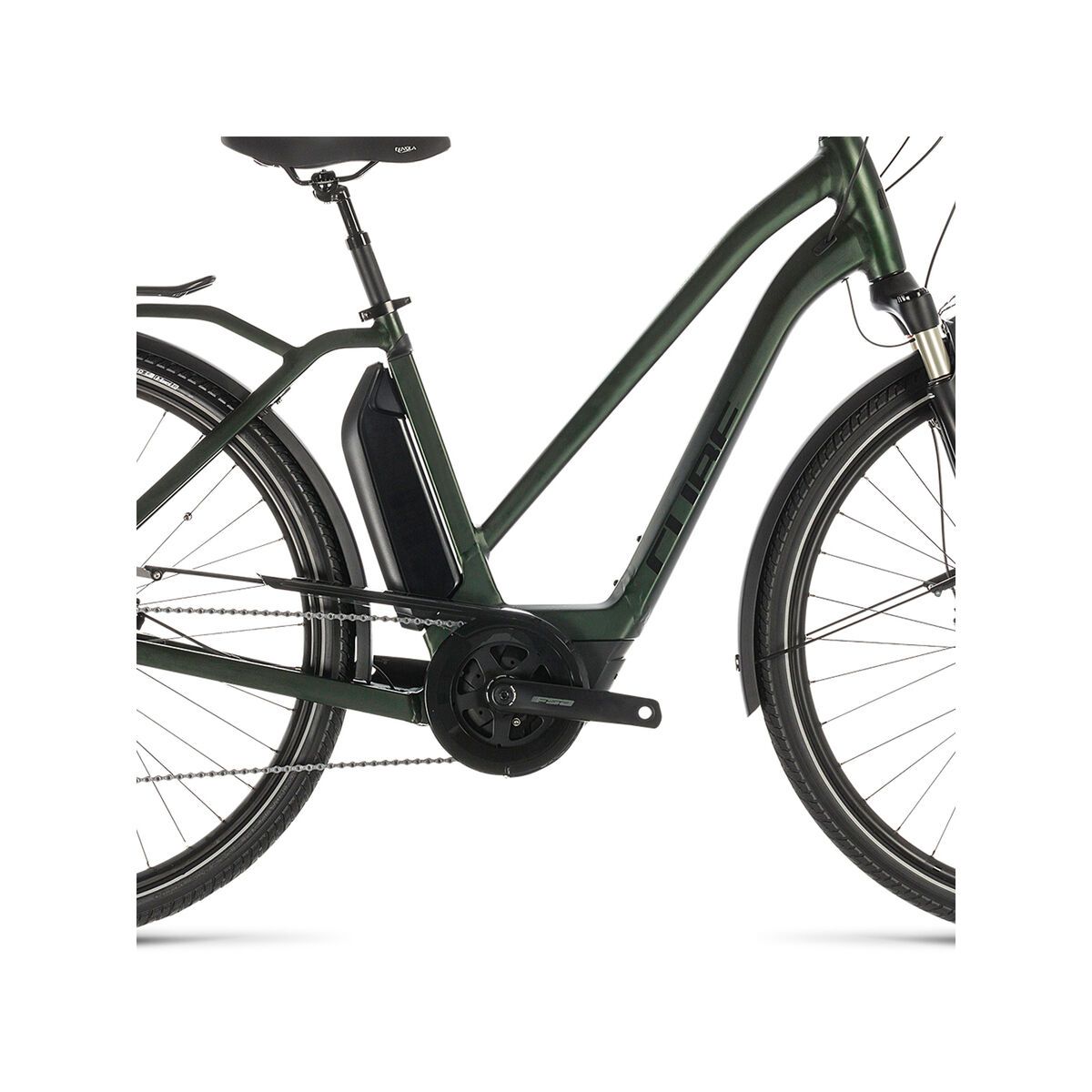 Cube Town Sport Hybrid EXC 500 Trapeze, green´n´black - Bild 3