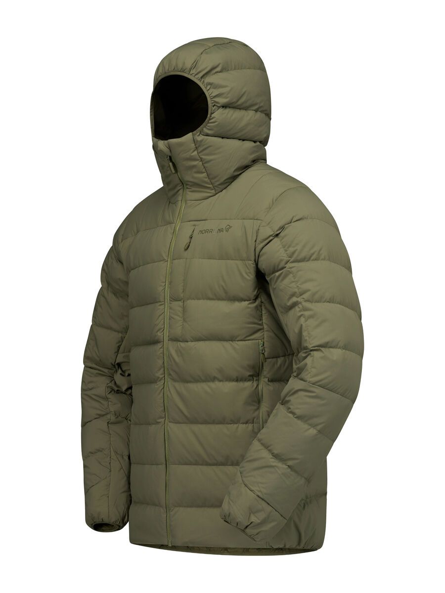 Norrona femund down700 Zip Hood M's, olive night - Bild 3