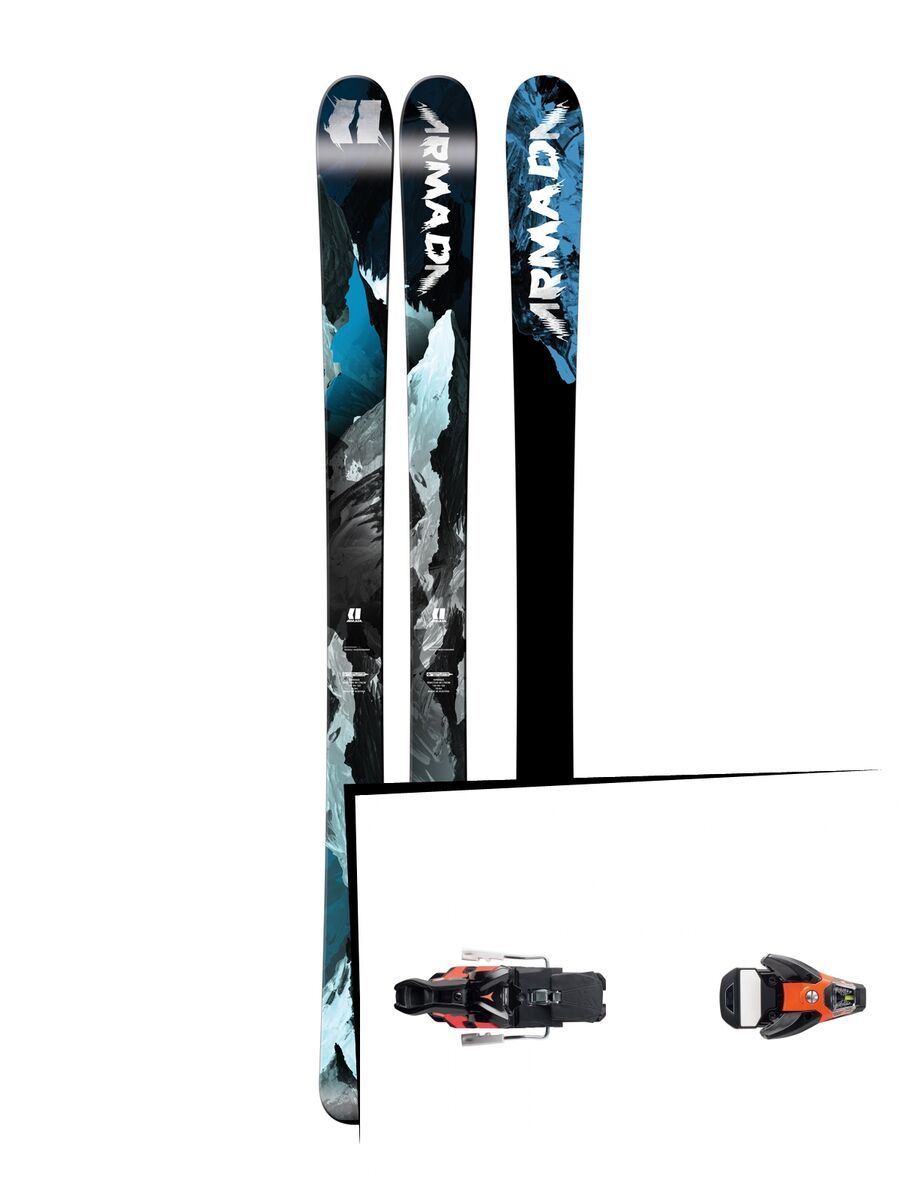 Set: Armada Invictus 95 2017 + Salomon STH2 WTR 16 (1540106) - Bild 1