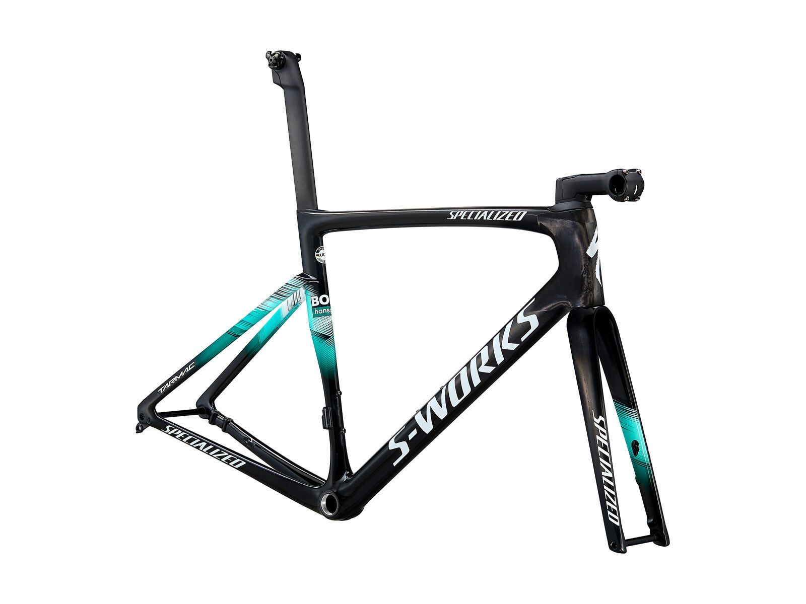 Specialized S-Works Tarmac SL7 Frameset, green tint spectraflair/chrome - Bild 1