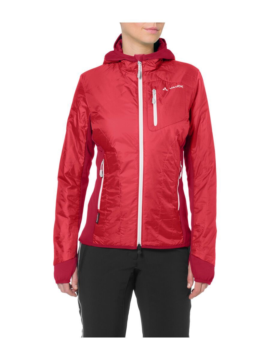 Vaude Women's Sesvenna Jacket, flame/white - Bild 3