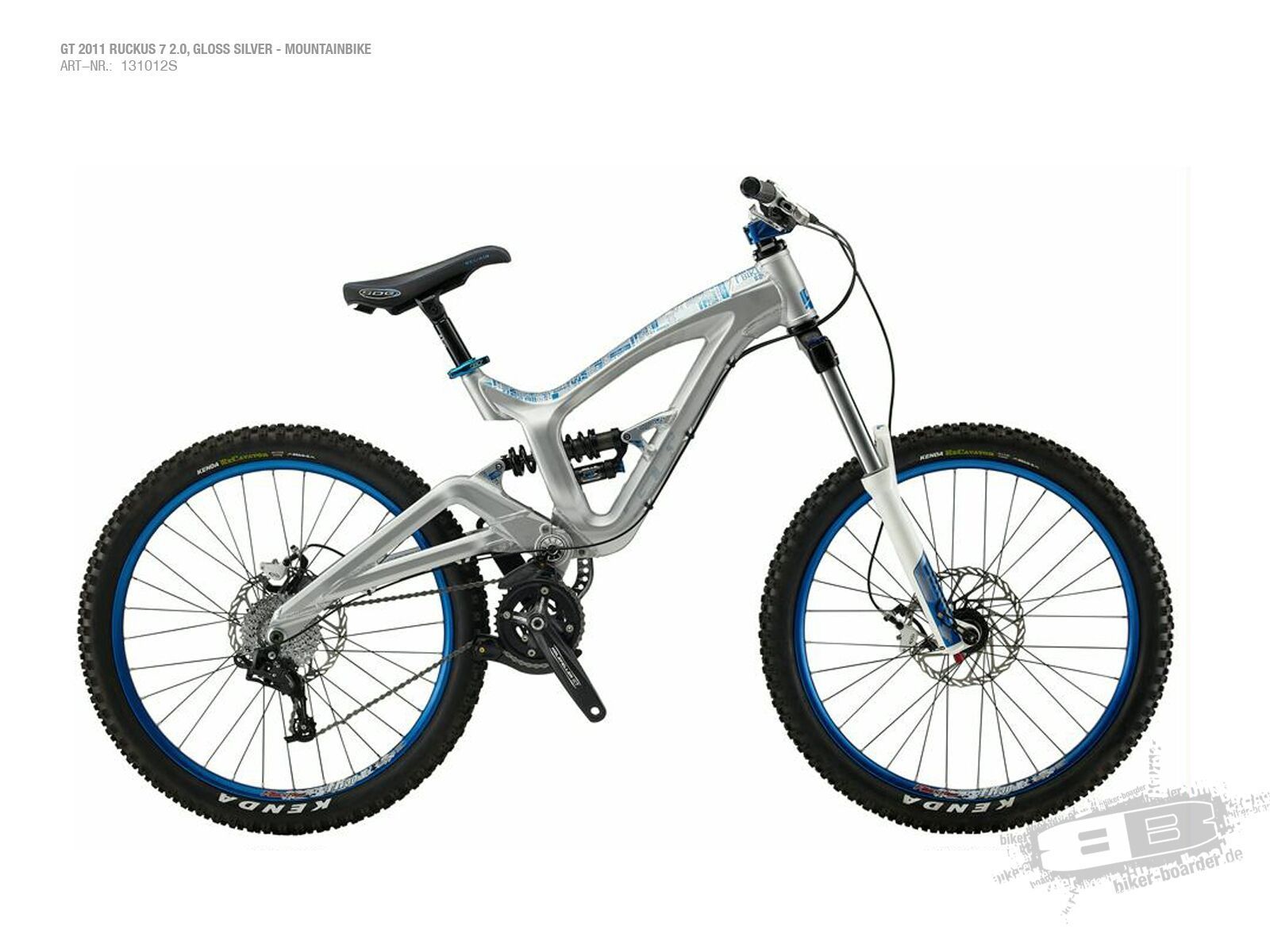 GT Ruckus 7 2.0, Gloss Silver - Bild 1