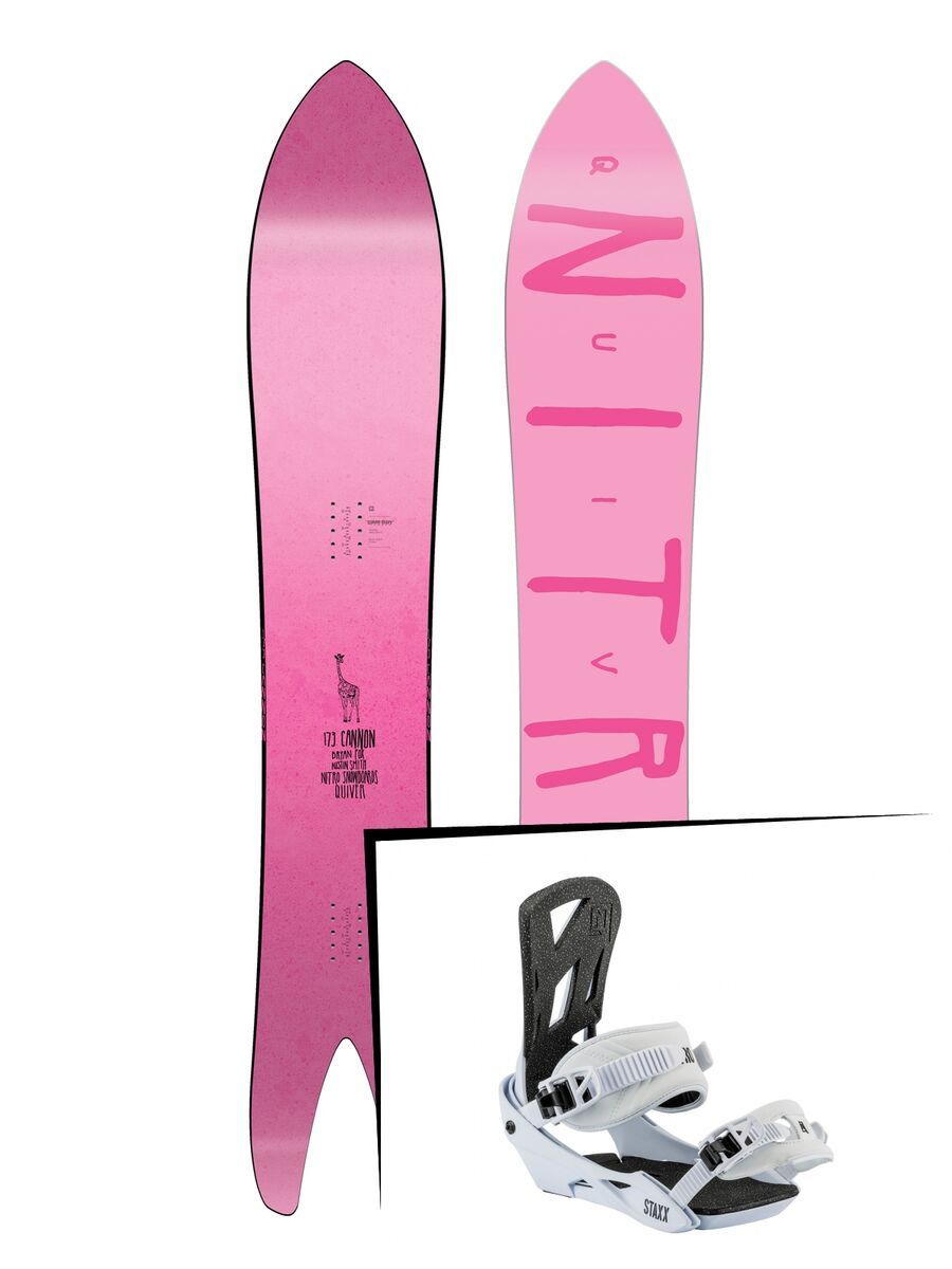 Set: Nitro Quiver Cannon 2019 + Nitro Staxx salt - Bild 1