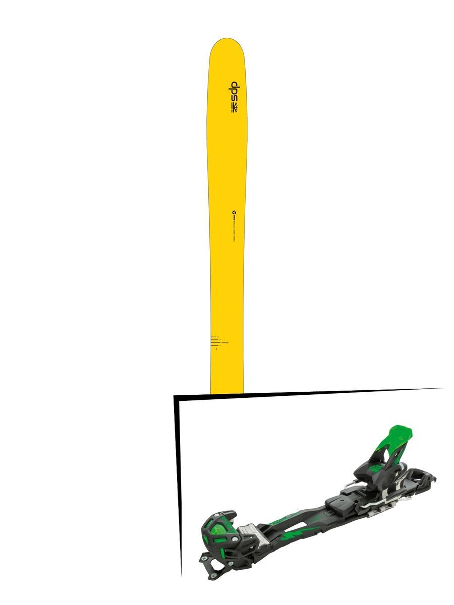 Set: DPS Skis Wailer 112 RP2 2016 + Tyrolia Adrenalin 16 (1715219S) - Bild 1