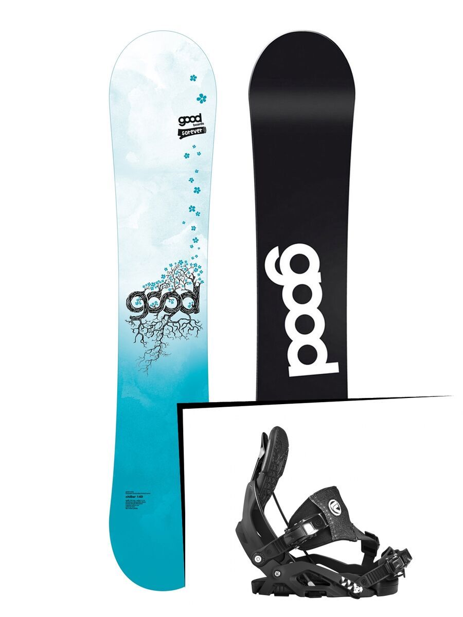 Set: goodboards Chiller Women 2017 + Flow Juno Hybrid (1718417S) - Bild 1