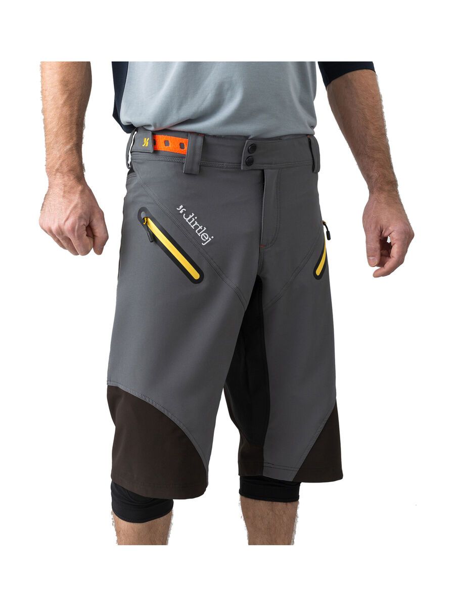 dirtlej Trailscout Half & Half Men, grey/yellow - Bild 3