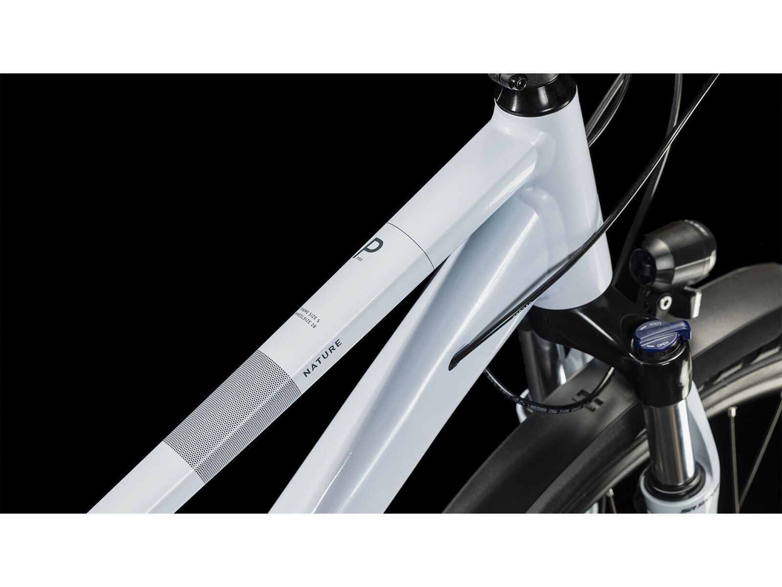Cube Nature Allroad Trapeze, frostwhite´n´grey - Bild 2