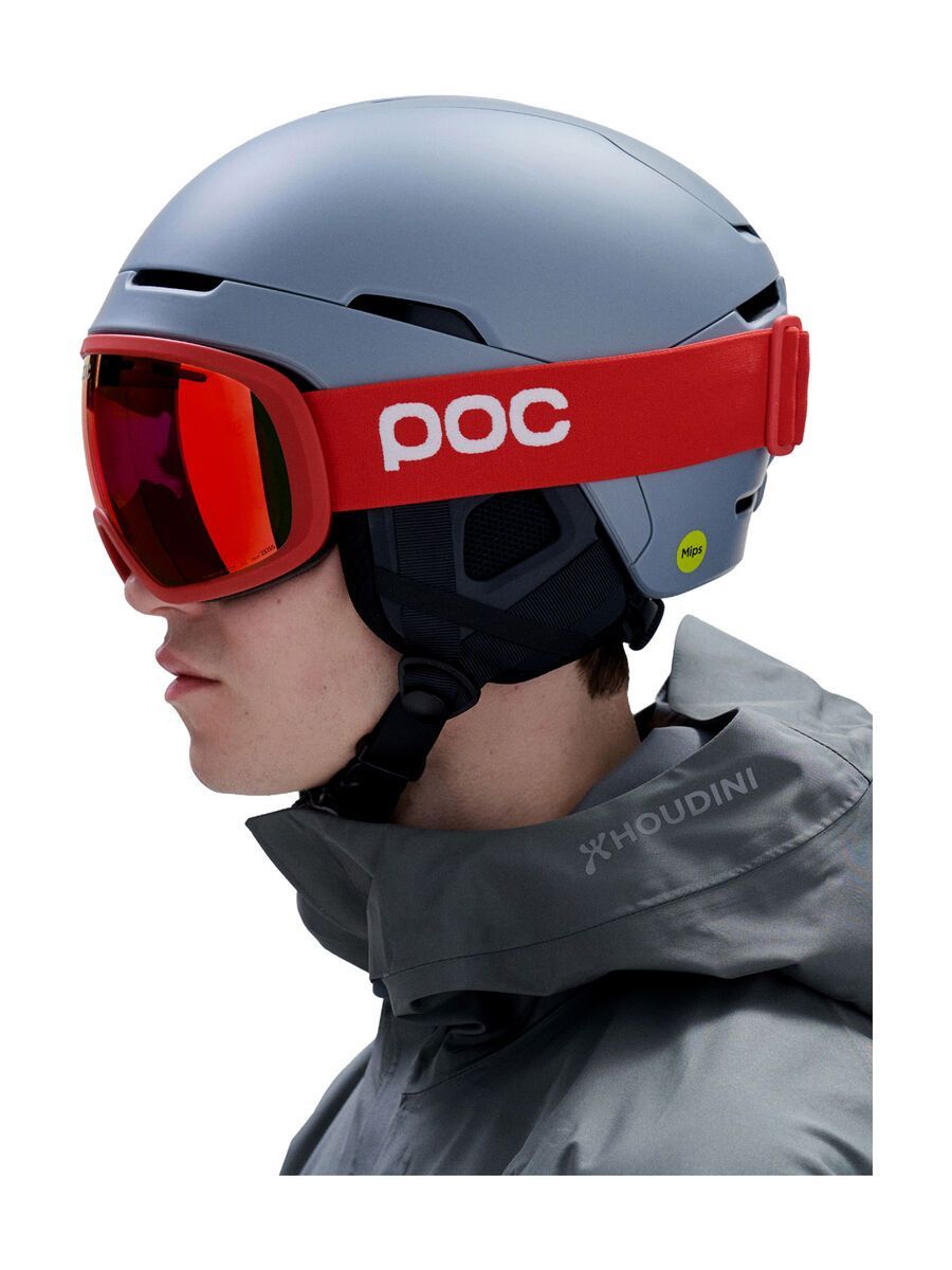 POC Fovea, Clarity Int. Partly Sunny Red / prismane red - Bild 7