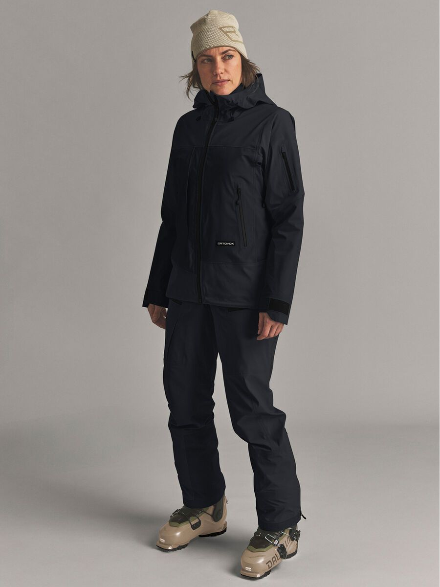 Ortovox Ortler Gore-Tex Jacket W, black raven - Bild 4