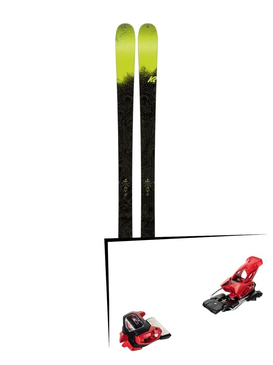 Set: K2 SKI Sight 2018 + Tyrolia Attack² 13 GW red - Bild 1