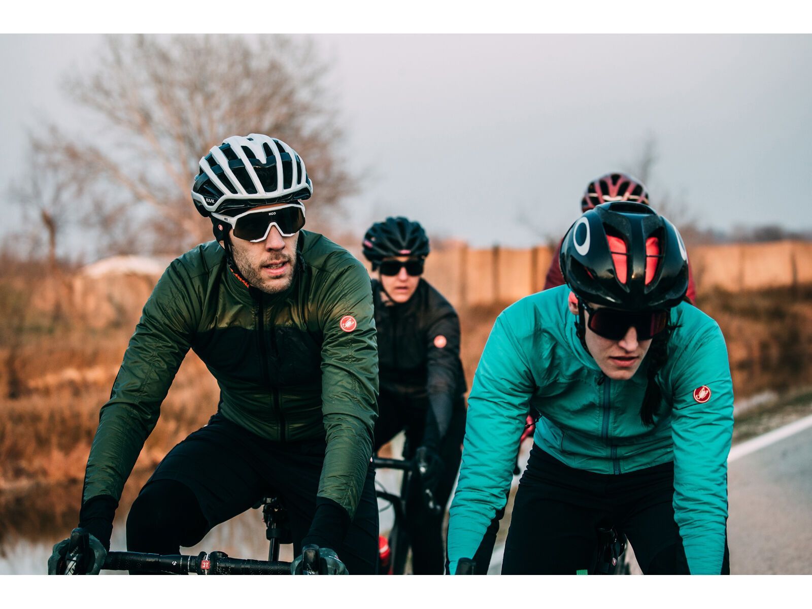 Castelli Unlimited Puffy Jacket, military green/dark gray - Bild 14