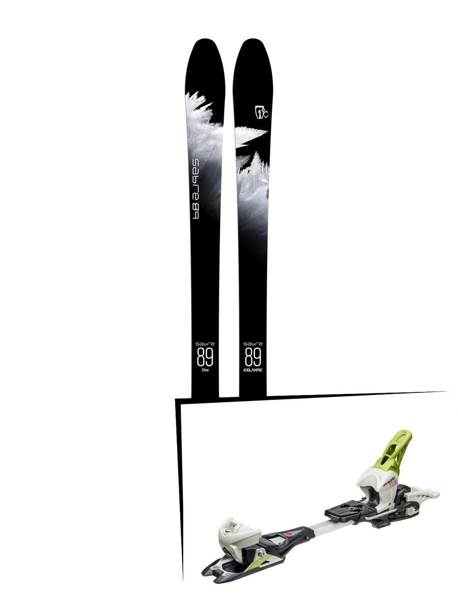 Set: Icelantic Sabre 89 2018 + Fritschi Diamir Eagle 12 lemongrass - Bild 1