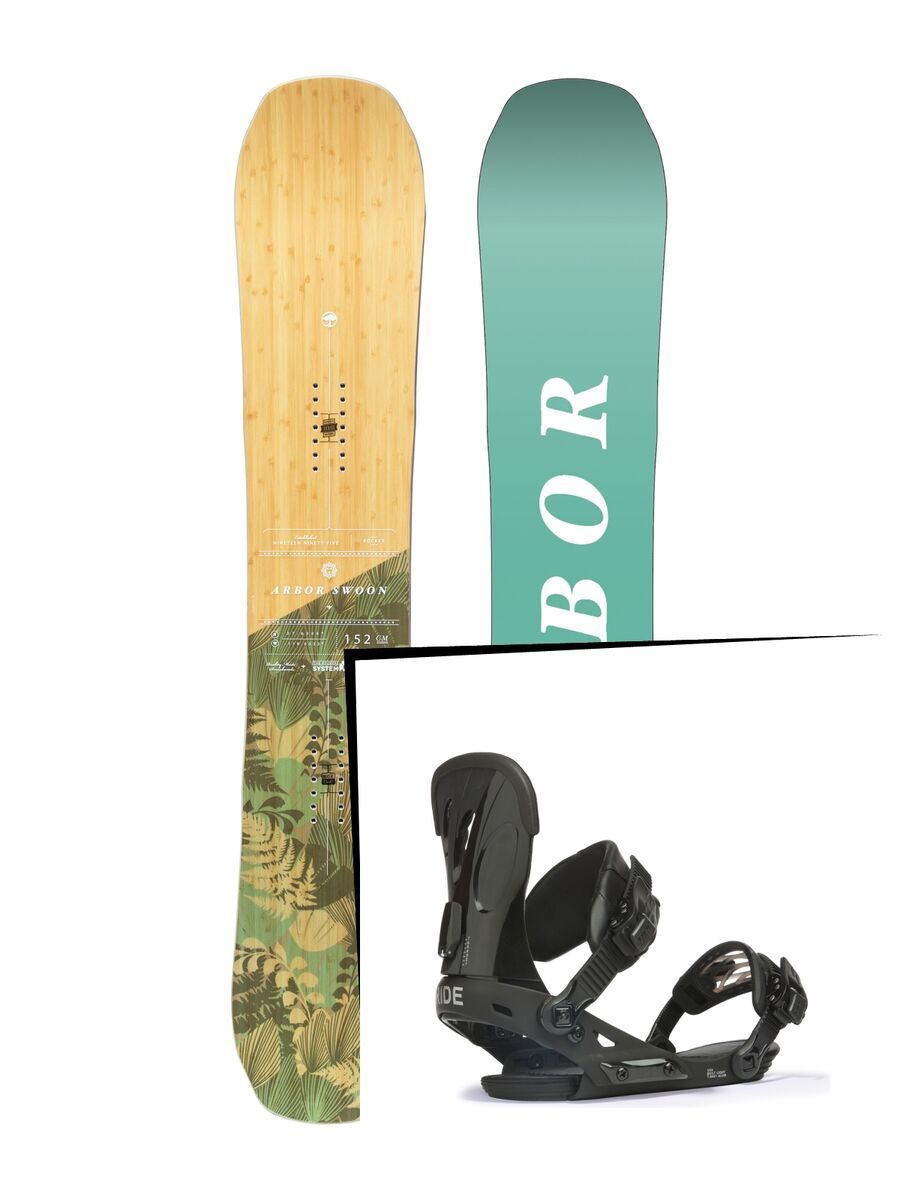 Set: Arbor Swoon Rocker 2017 + Ride VXN (1770180S) - Bild 1