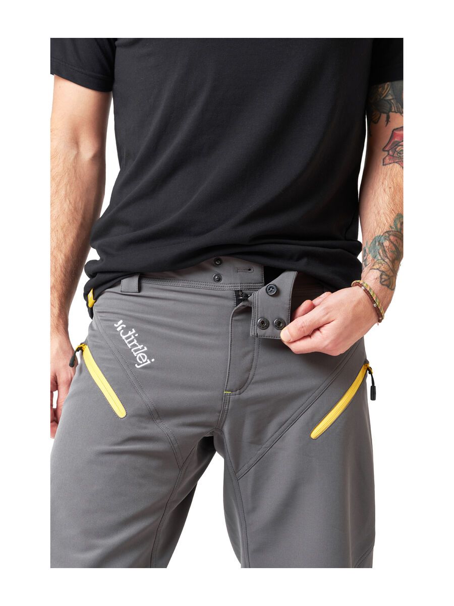 dirtlej Trailscout Summer Men Grey, grey/lime - Bild 2