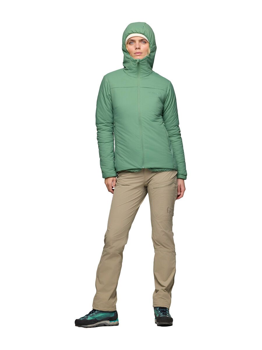 Norrona femund thermo60 Zip Hood W's, dark ivy - Bild 4