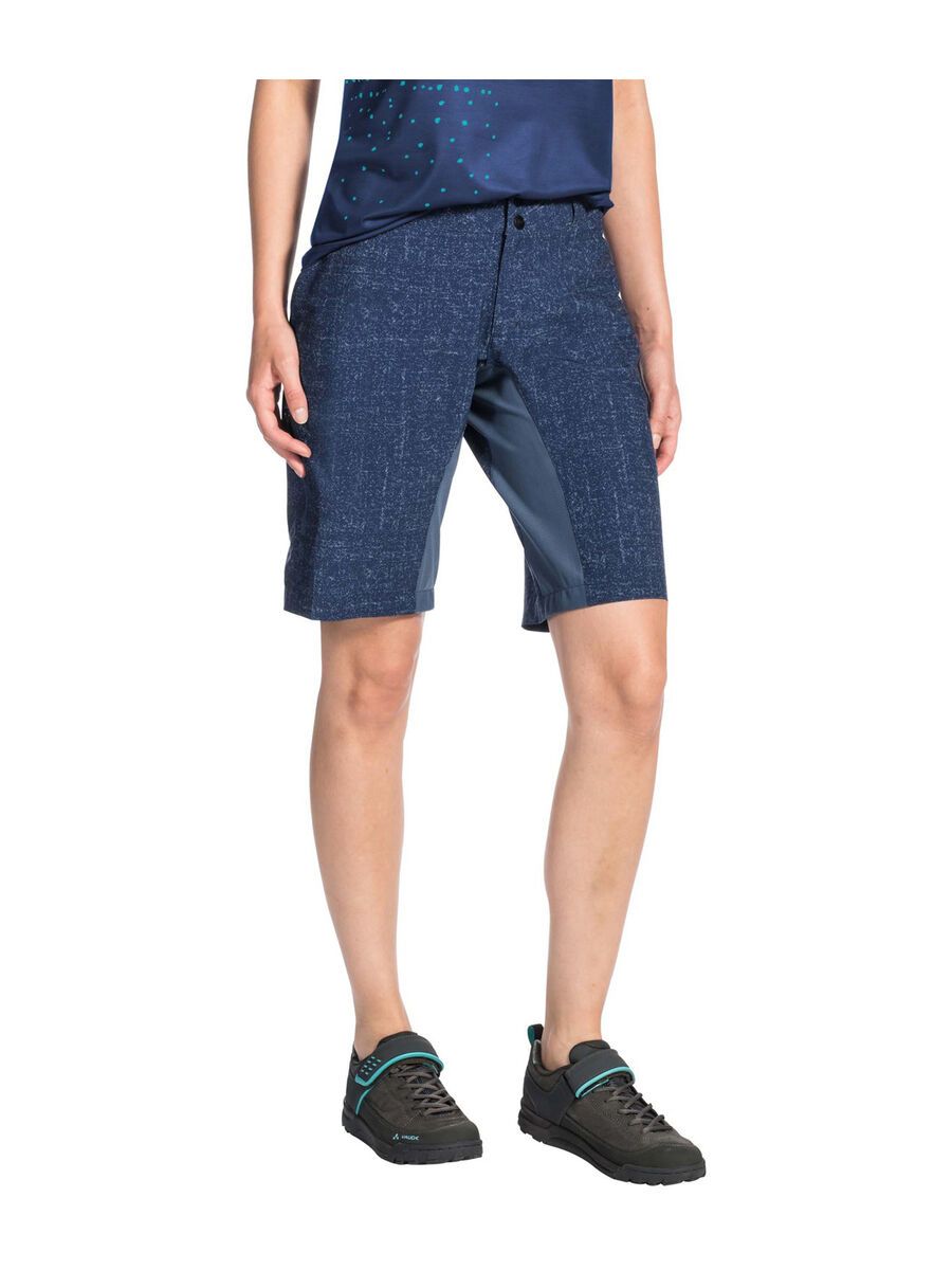 Vaude Women's Ligure Shorts inkl. Innenhose, navy - Bild 3