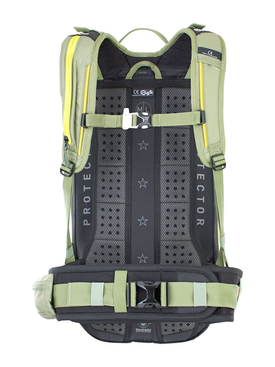 Evoc FR Pro 20l - M/L, sulphur/moss green - Bild 5