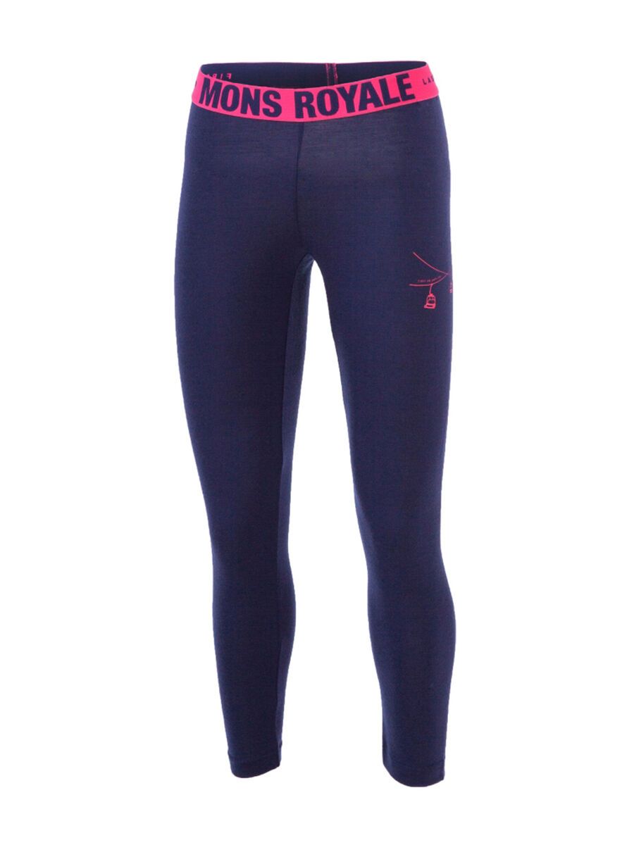 Mons Royale Legging, navy - Bild 1