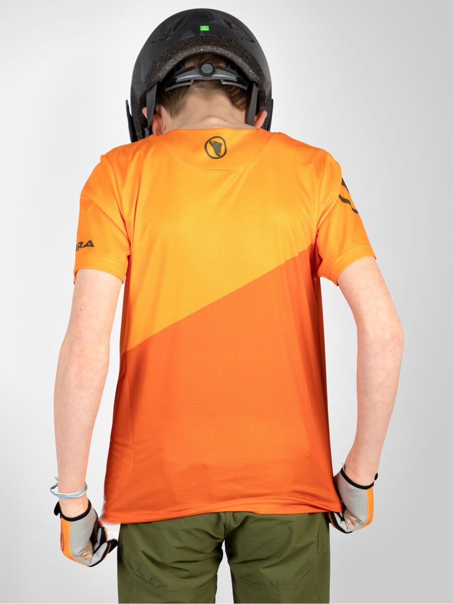 Endura Kinder SingleTrack Core T-Shirt, mandarine - Bild 4