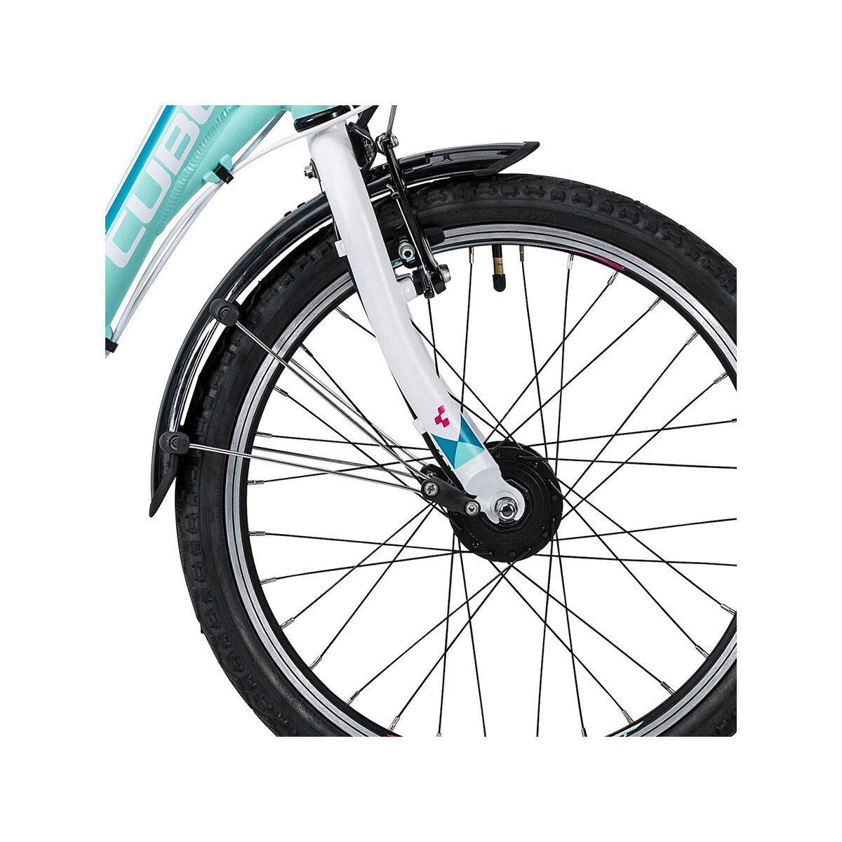 Cube Kid 200 Street Girl, mint´n´white - Bild 2