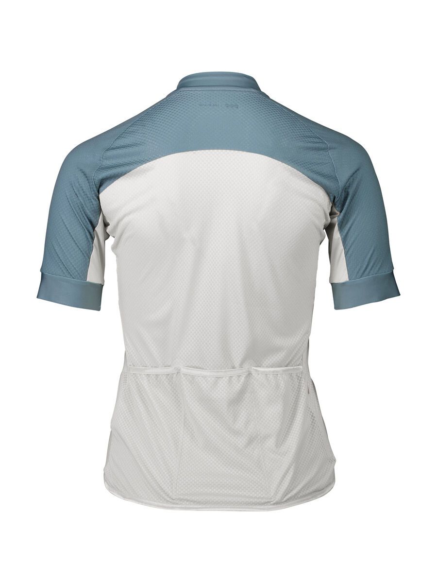 POC W's Essential Road Logo Jersey, okenite off-white/calcite blue - Bild 2
