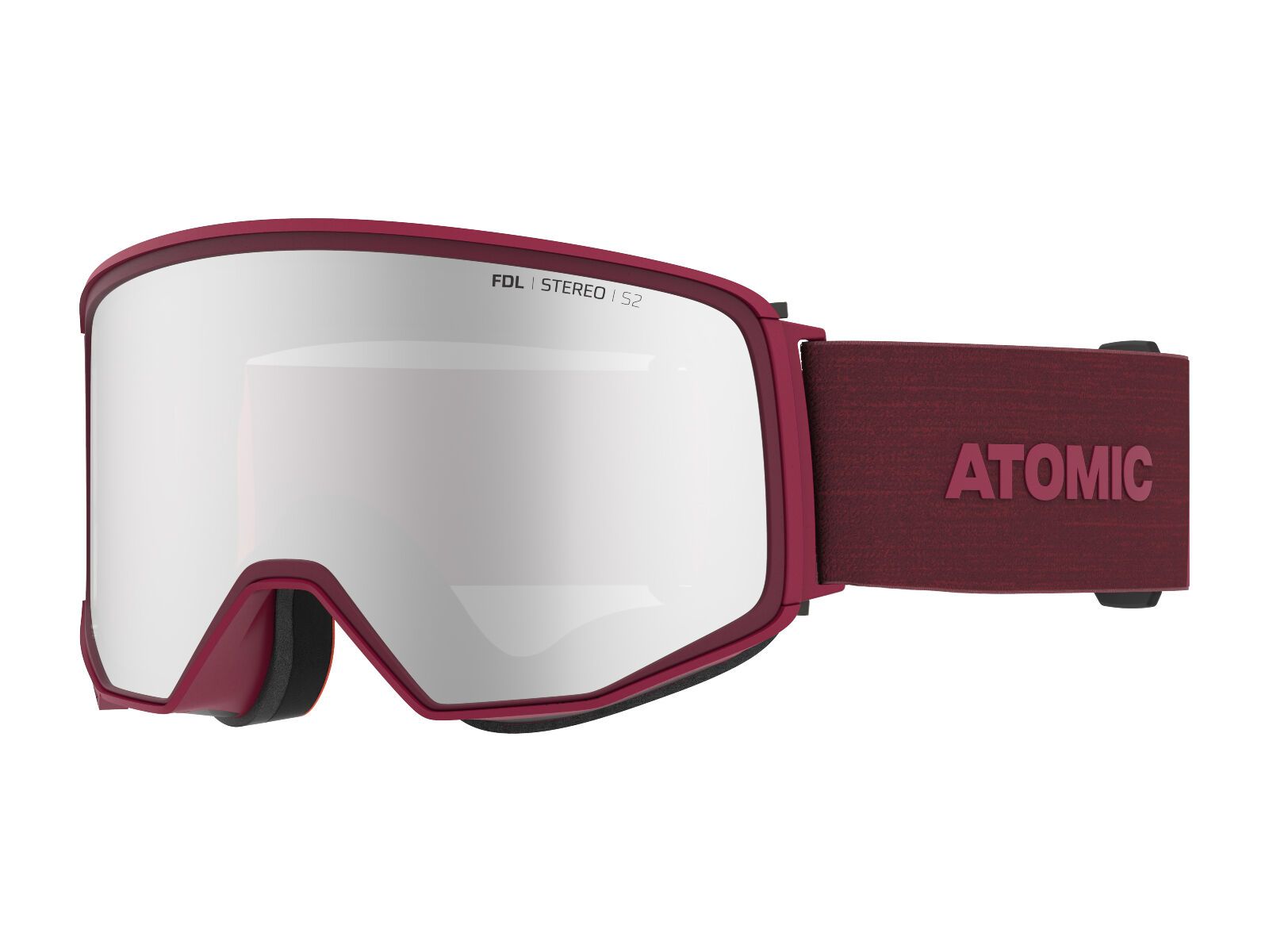 Atomic Four Q Stereo - Silver, dark red - Bild 1