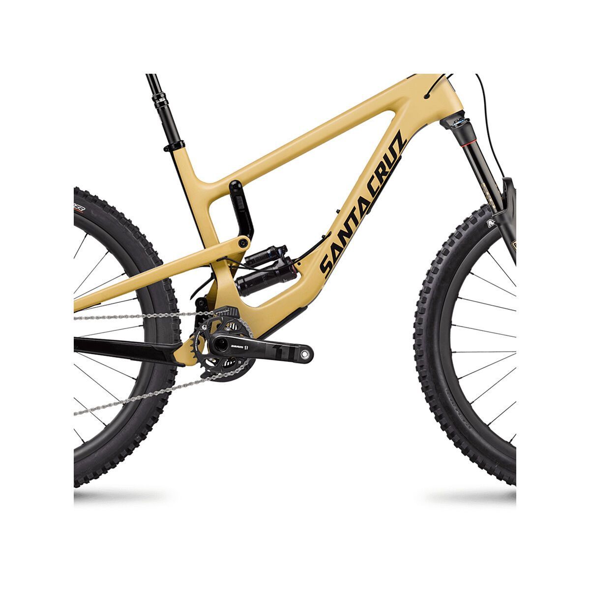 Santa Cruz Nomad CC X01 Air Reserve, gloss tan and black - Bild 4
