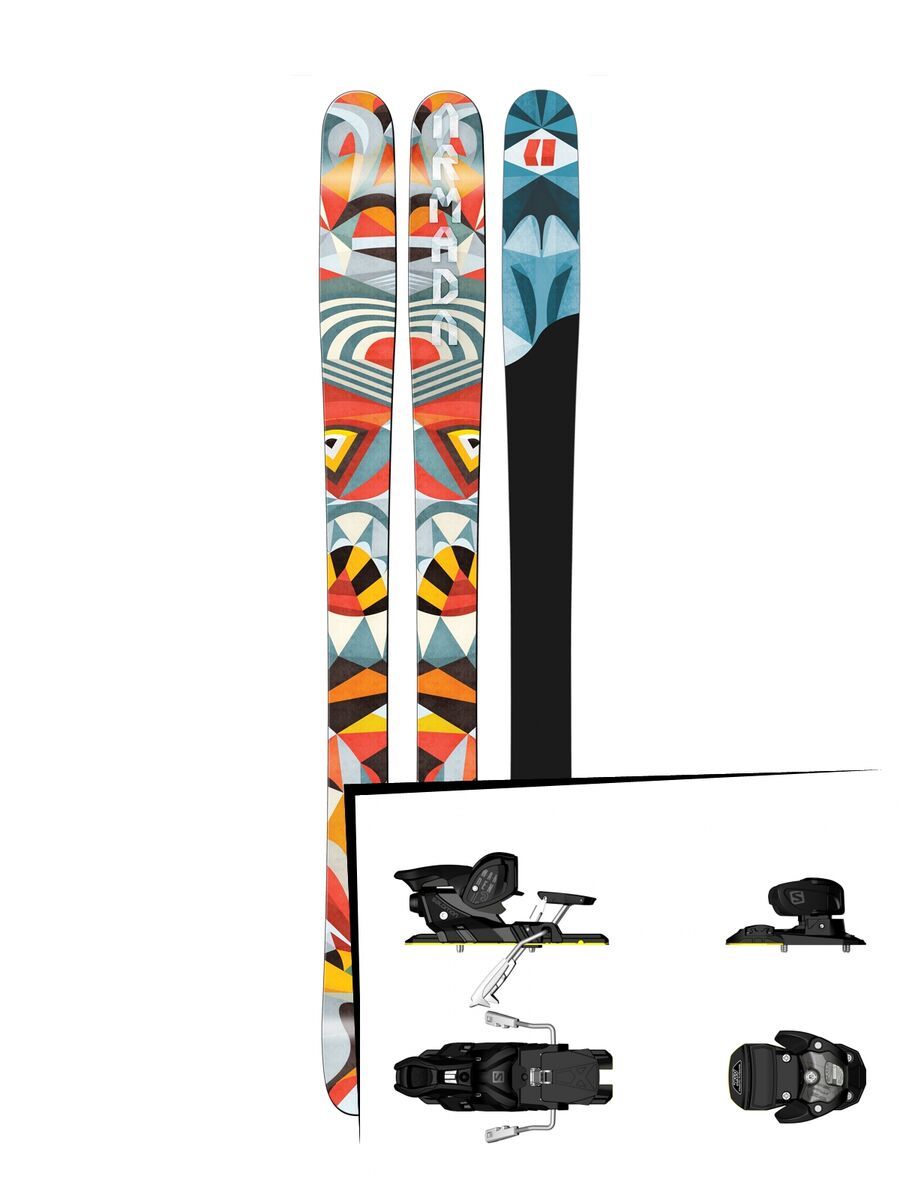 Armada Set: TSTw 2016 + Salomon Warden MNC 13 - Bild 1