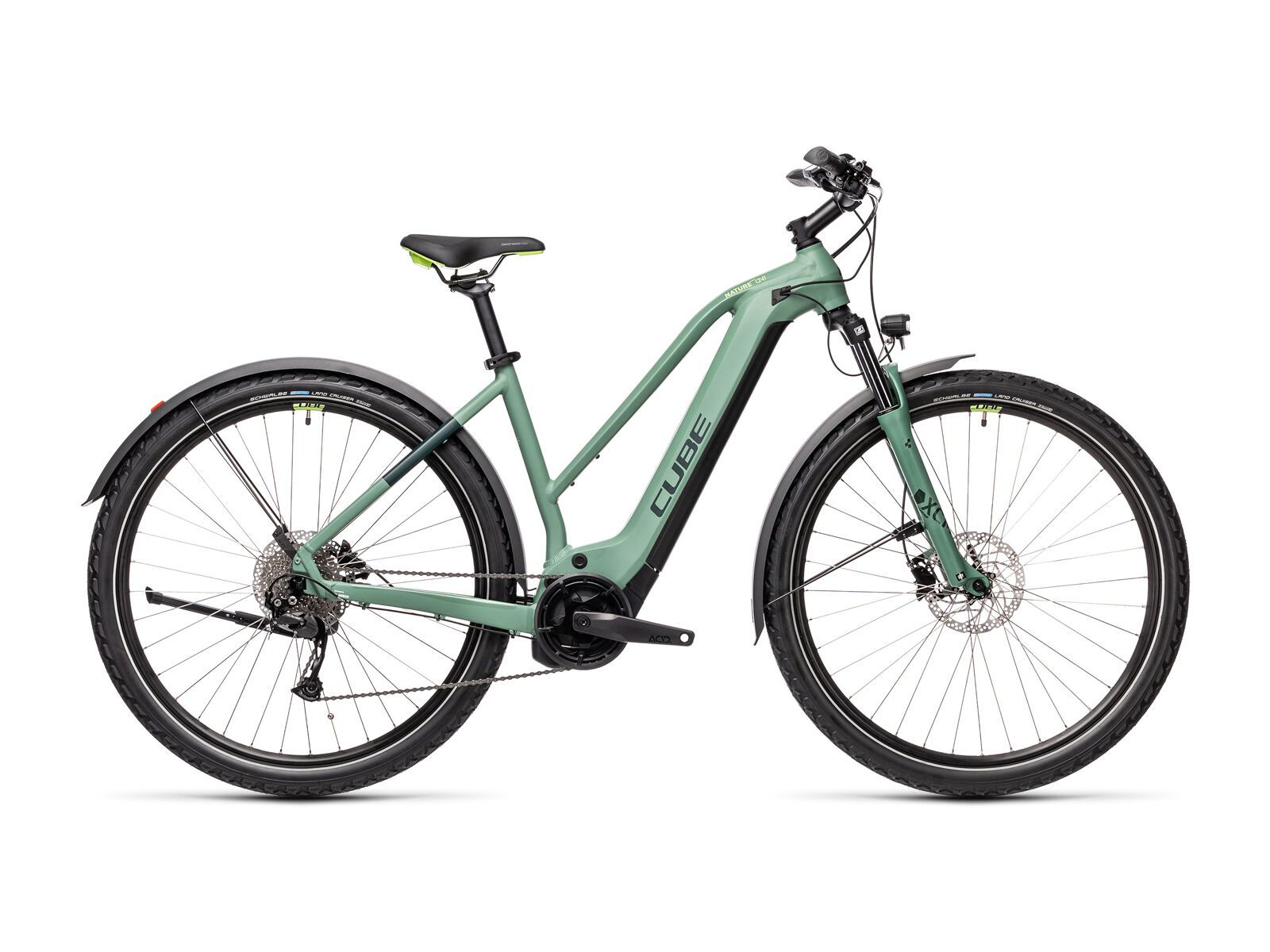 Cube Nature Hybrid ONE Allroad 500 Trapeze, green´n´sharpgreen - Bild 1
