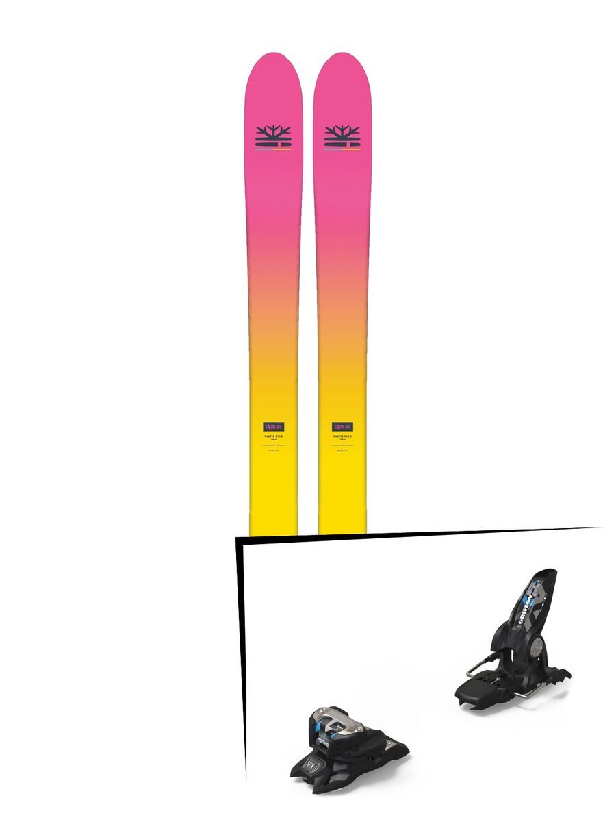 Set: DPS Skis Yvette 112 RP2 Foundation 2018 + Marker Griffon 13 ID black - Bild 1