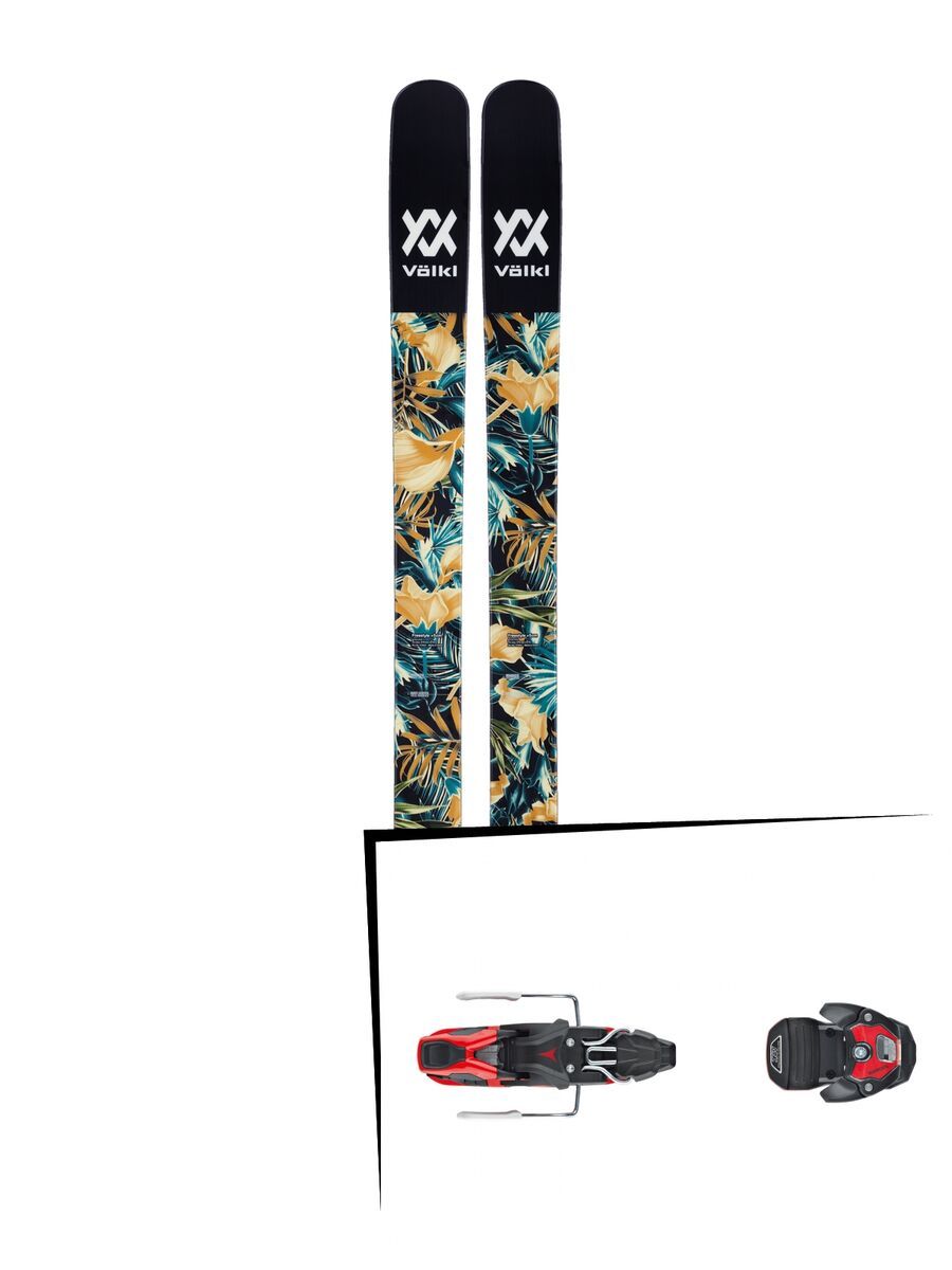 Set: Völkl Bash 116 2018 + Atomic Warden MNC 11 black/red - Bild 1
