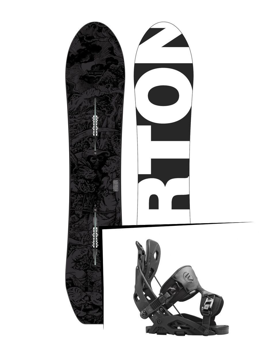 Set: Burton CK Nug 2017 + Flow Fuse (1513139S) - Bild 1