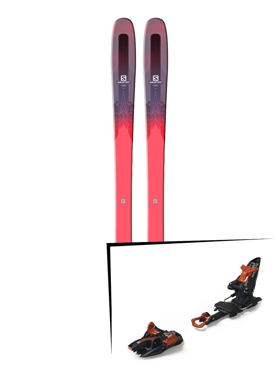 Set: Salomon QST Myriad 85 2018 + Marker Kingpin 13 black/copper - Bild 1