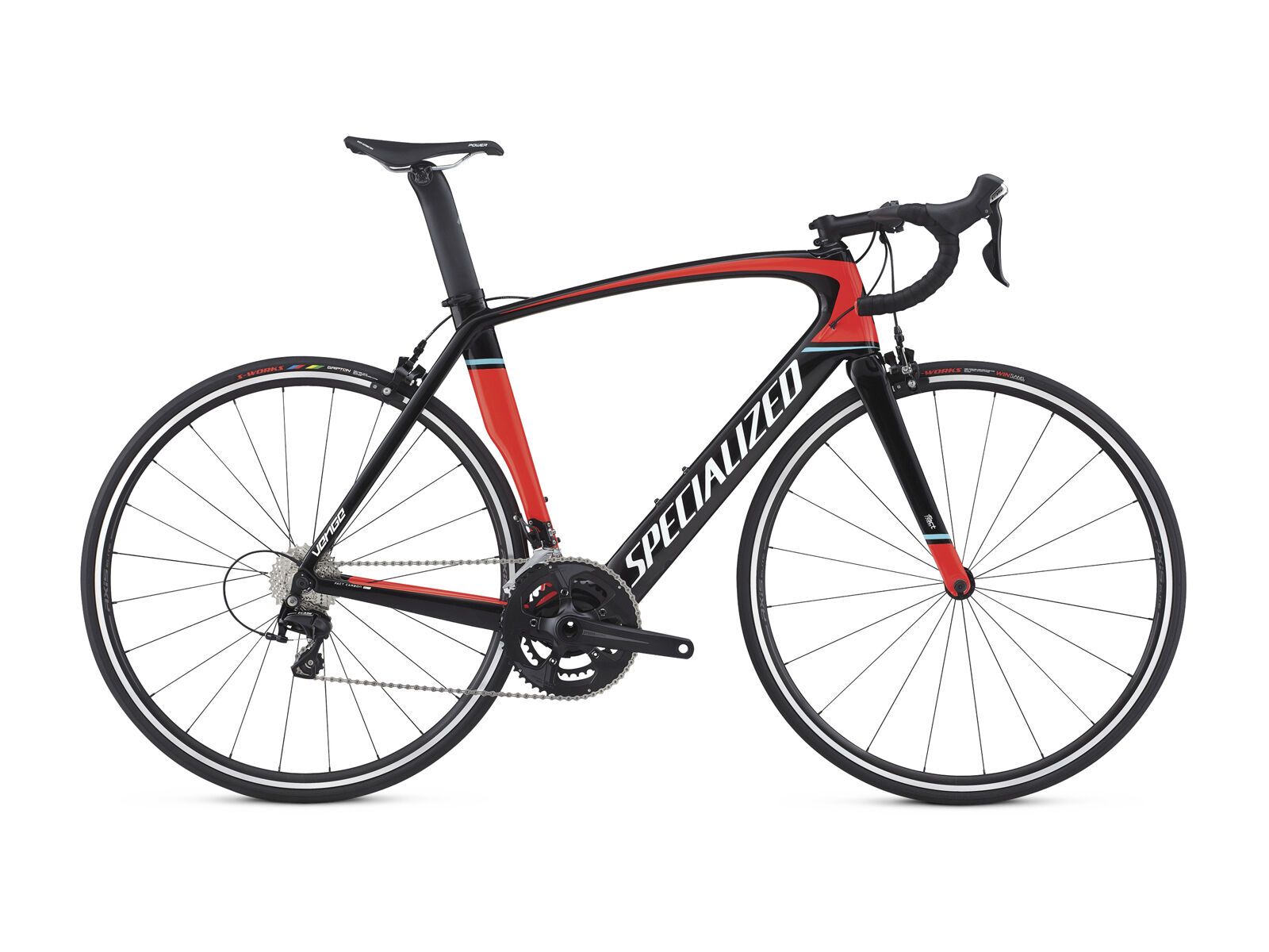 Specialized Venge Elite, gloss tarmac black/rocket red/metallic white - Bild 1