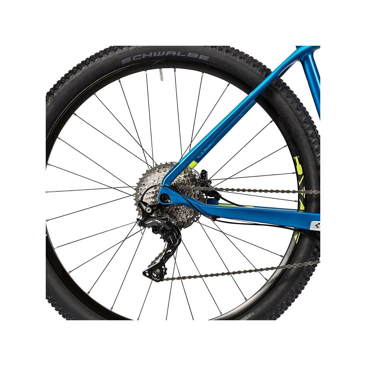 Cube Reaction GTC Pro 27.5, blue´n´kiwi - Bild 4