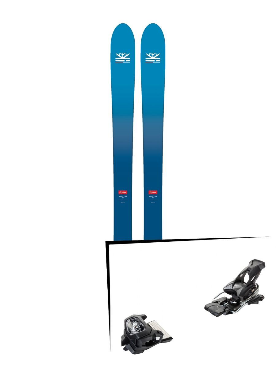 Set: DPS Skis Wailer F106 Foundation 2018 + Tyrolia Attack² 16 GW solid black - Bild 1