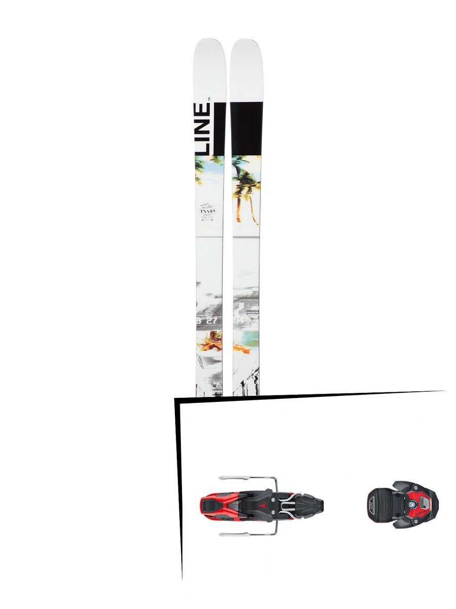 Set: Line Tom Wallisch Pro 2019 + Atomic Warden MNC 11 black/red - Bild 1