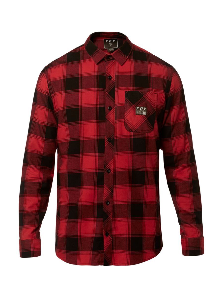 Fox Longview LTWT Flannel, rio red - Bild 1