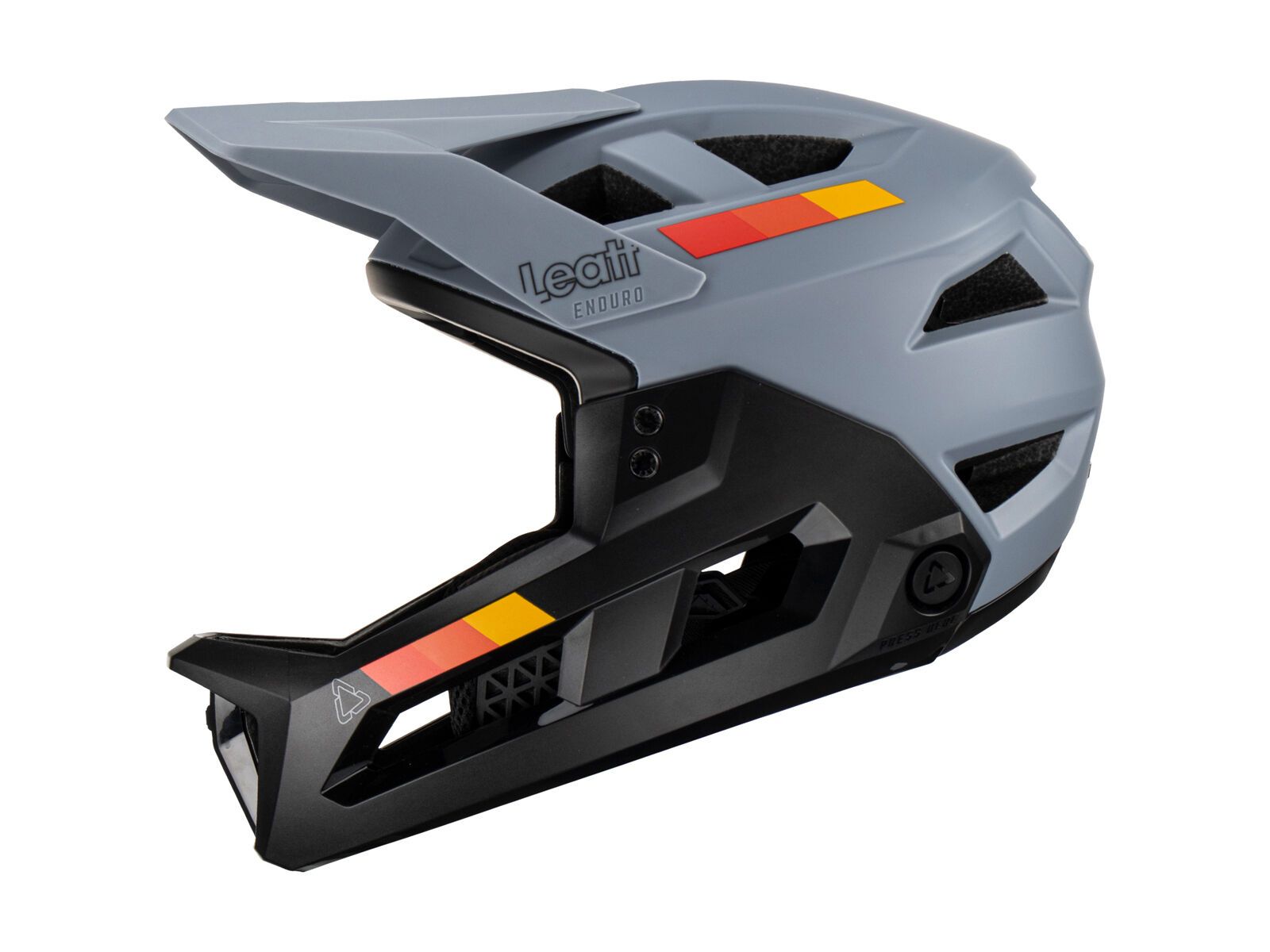 Leatt Helmet MTB Enduro 2.0 Junior, titanium - Bild 2