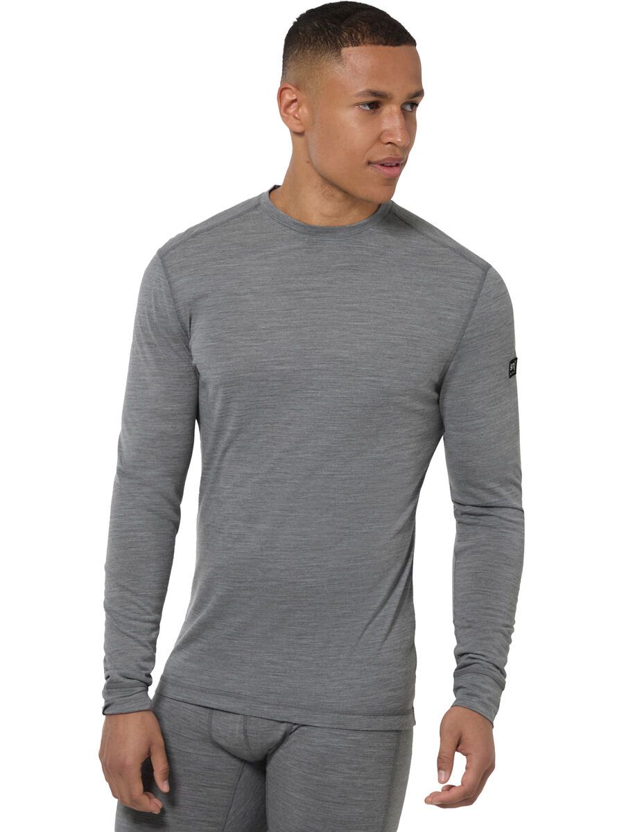 super.natural Tundra175 LS Herren, cashmere grey melange - Bild 5