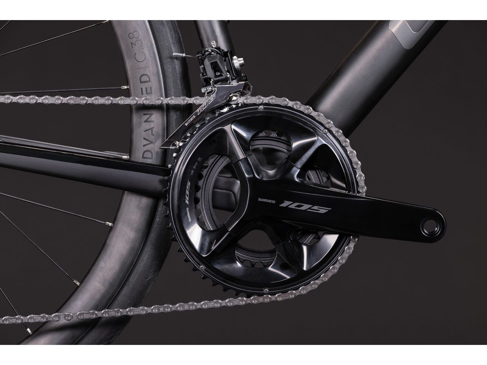 Cube Attain C:62 Race, carbon´n´coalchrome - Bild 4