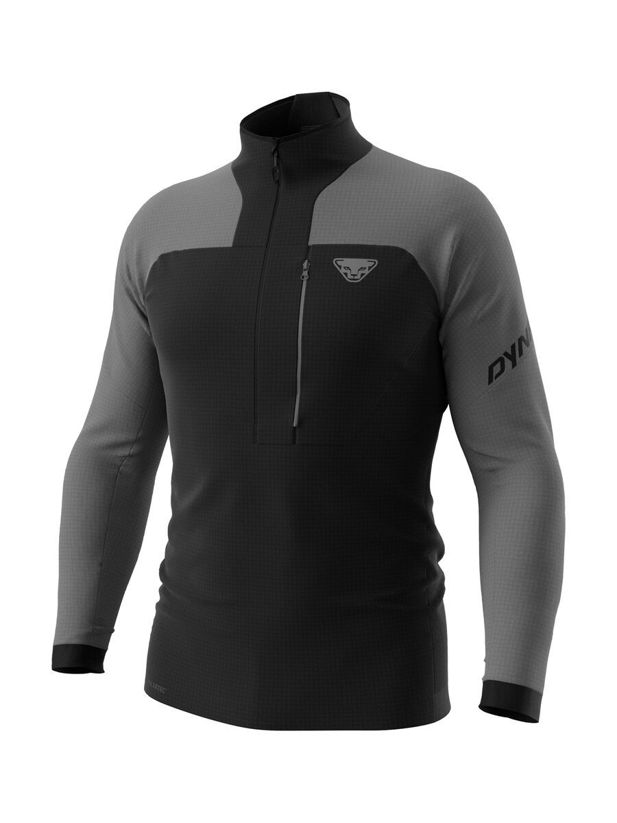Dynafit Speed Polartec 1/2 Zip Herren, quiet shade melange - Bild 1