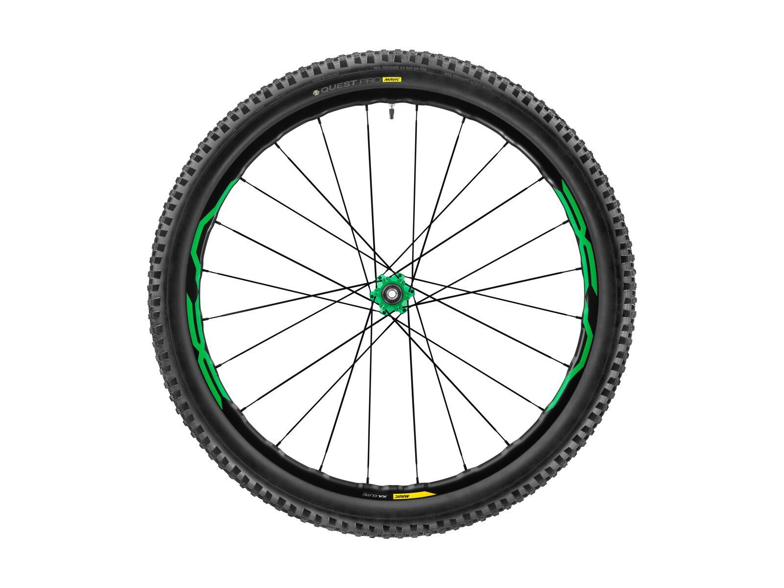 Mavic XA Elite 27.5 Boost, black/green - Bild 1