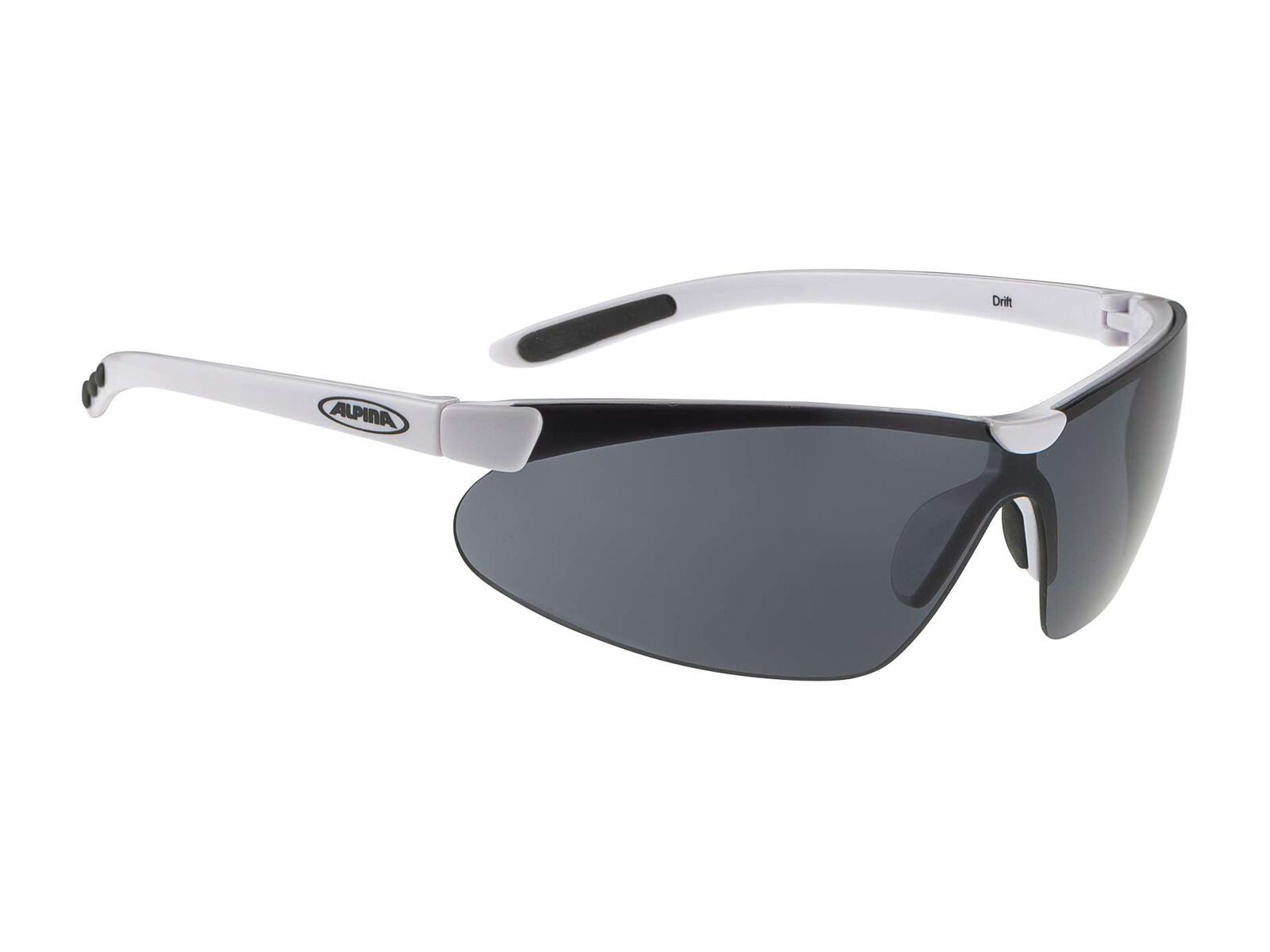 Alpina Drift, white/Lens: black S3 - Bild 1